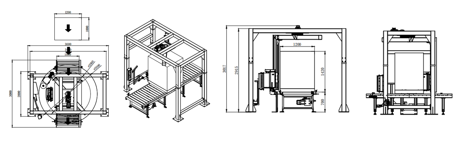 MP402 全自動(dòng)在線式懸臂纏繞機(jī)(圖1) MP402 全自動(dòng)在線式懸臂纏繞機(jī)(圖1)