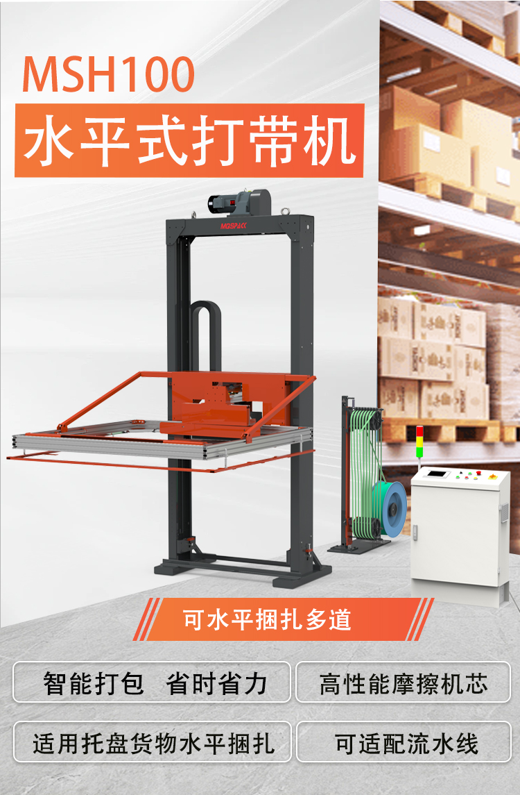 MSH100水平式捆扎機(jī)(圖2) MSH100水平式捆扎機(jī)(圖2)