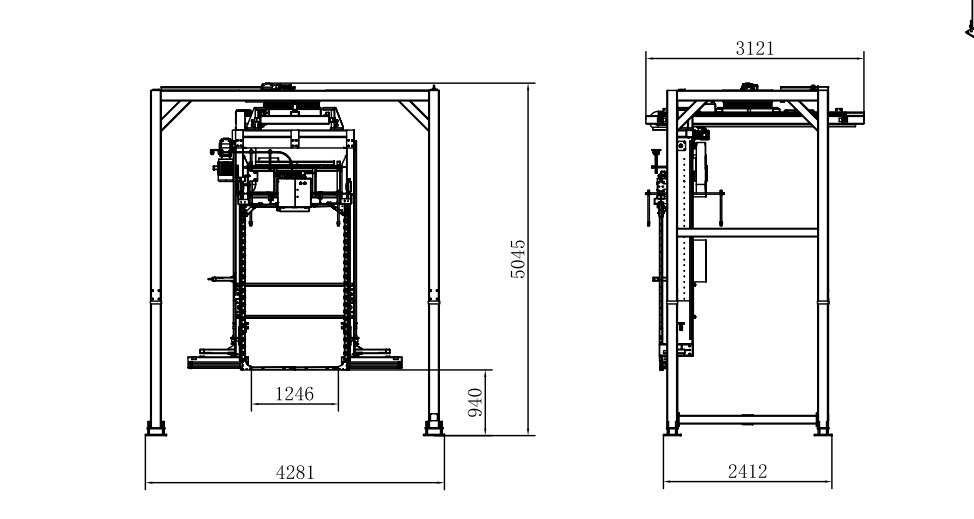 MT100-R上旋龍門打帶機(jī)(圖1)